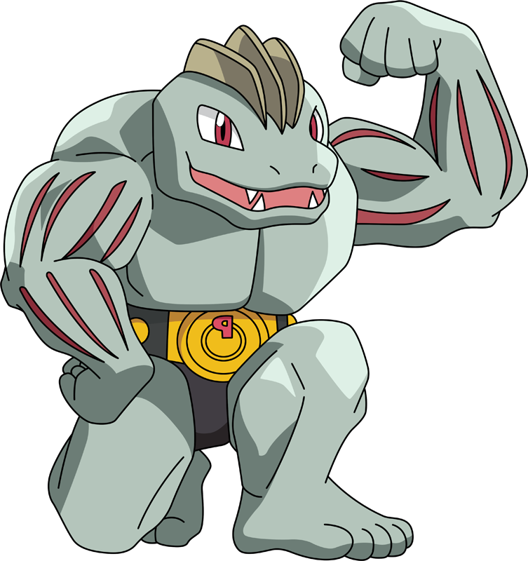 Download Stats, Moves, Evolution, Locations & Other Forms - Machoke Png ...