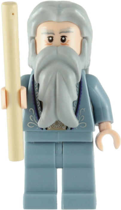 Lego Professor Albus Dumbledore Minifigure With Tan - Lego Harry Potter ...