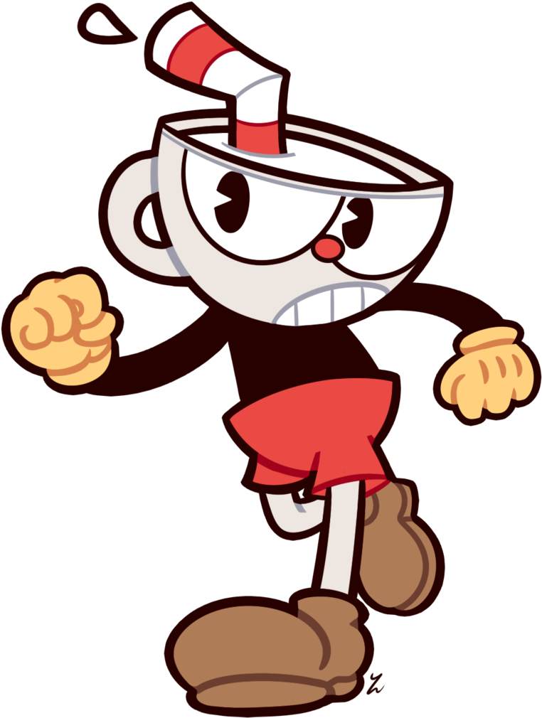 Cuphead By Yatsunote - Cuphead Png - Free Transparent PNG Download - PNGkey