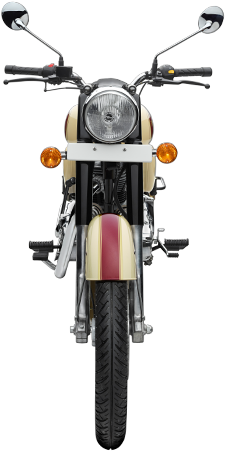 Download Classic 500 Front Motorcycle - Royal Enfield Classic Front Png 