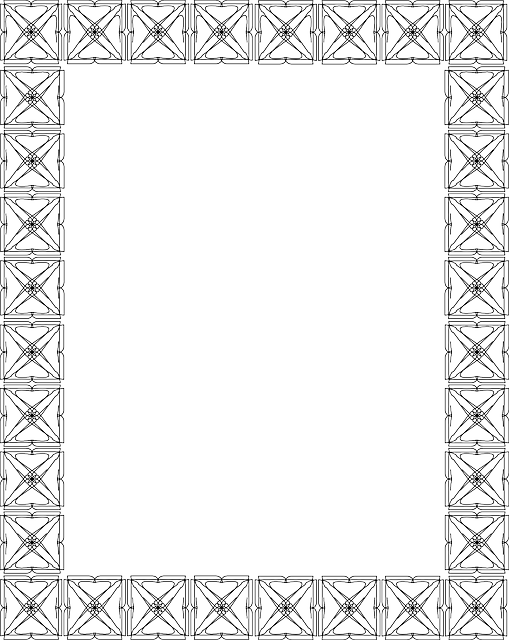 Download Frame, Portrait, Border - Victorian Border PNG Image with No ...