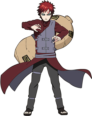 Kazekage Gaara-a - Gaara Kazekage - Free Transparent Png Download - Pngkey