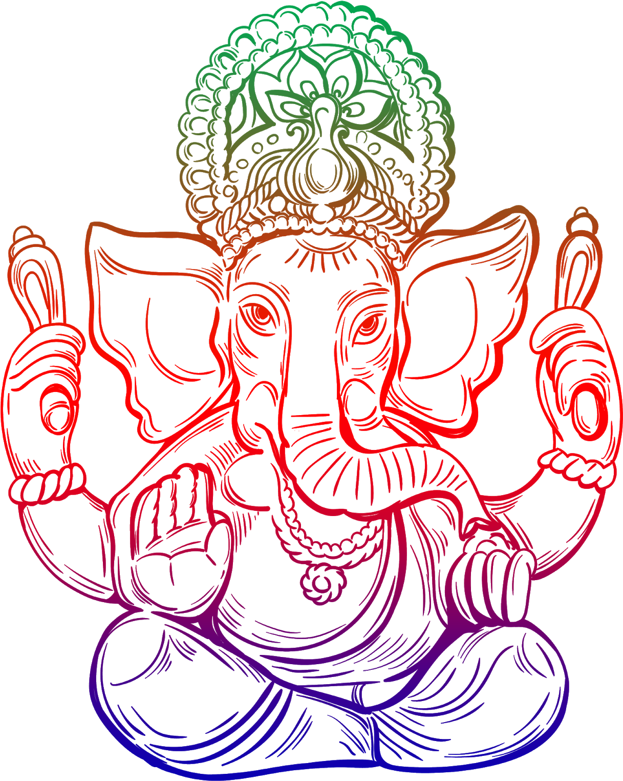 Download Png Lord Vinayaka Images - Vinayaka Chavithi Png PNG Image with No  Background 