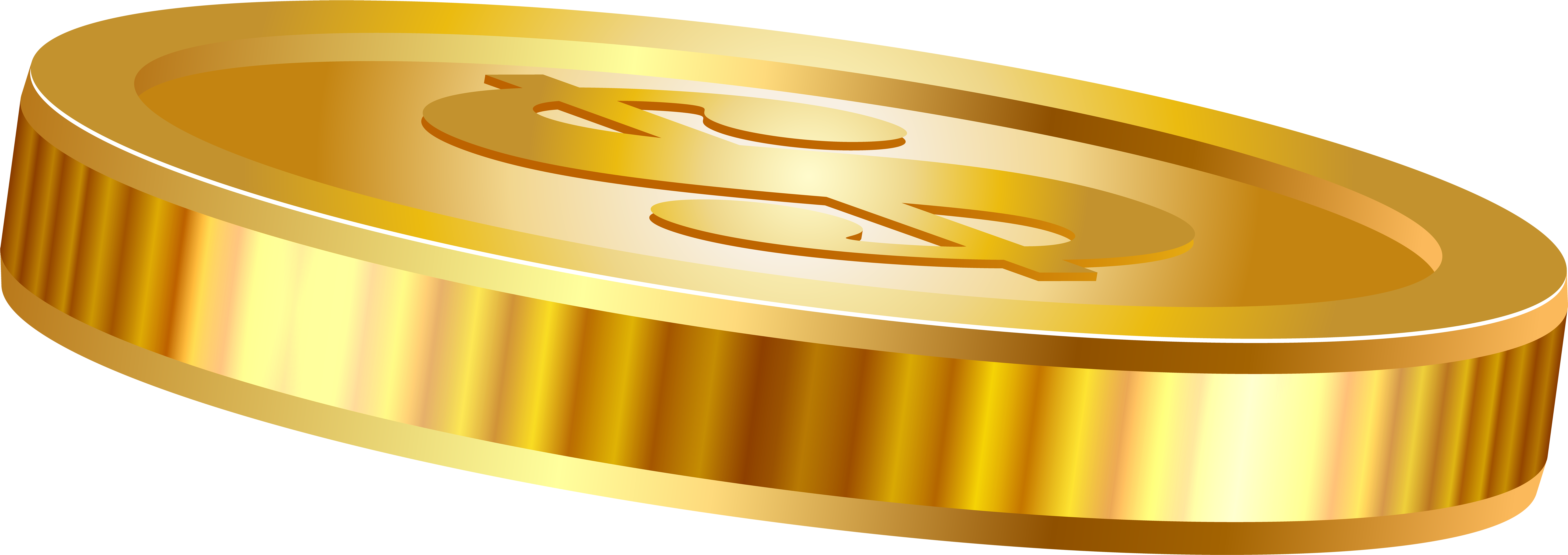 Download Coin Gold Transparent Png Clip Art Image - Coin Png PNG Image with  No Background 