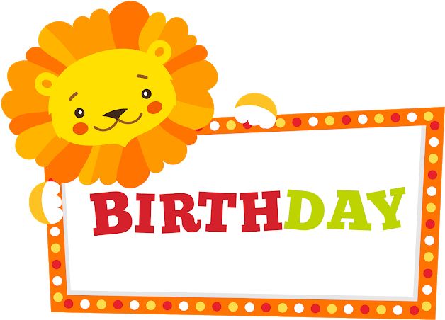 Download Read It - Lion With Lighted Sign Birthday Banner Personalized PNG  Image with No Background 