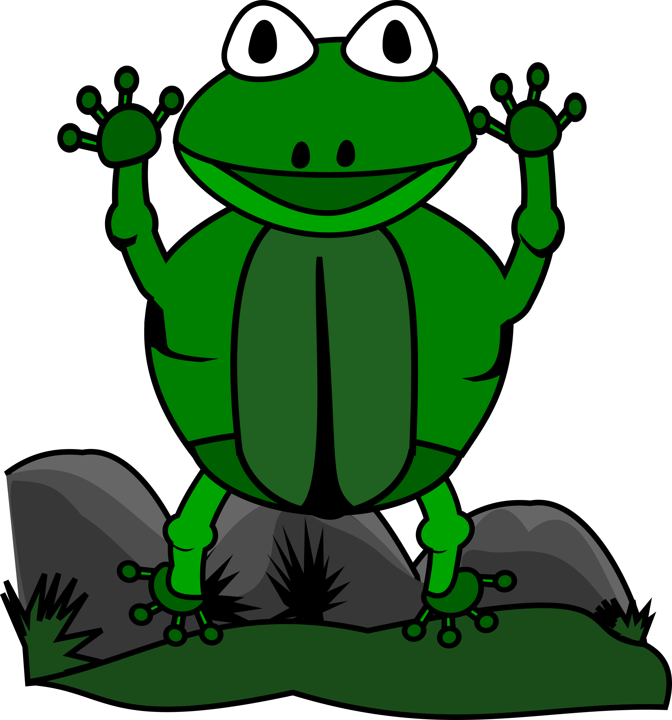 Download Vector Royalty Free Download Home Free Jumping Frogs - Clipart ...