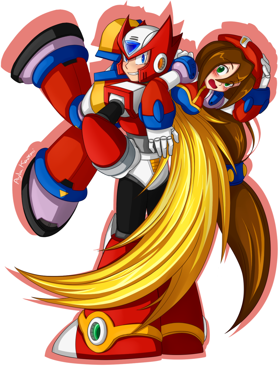 Download Megaman X Zero Png Image Transparent Mega Man Png Image With No Background Pngkey Com