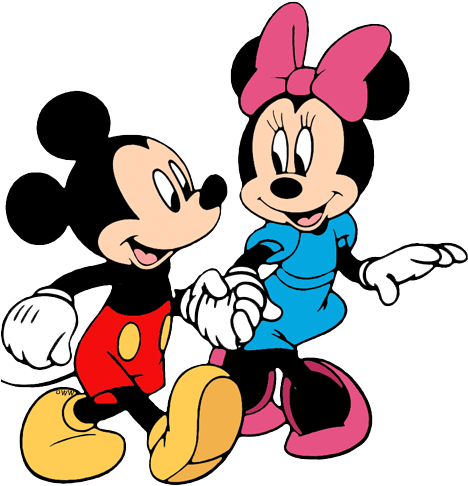 Download Mickey & Minnie Mouse PNG Image with No Background - PNGkey.com