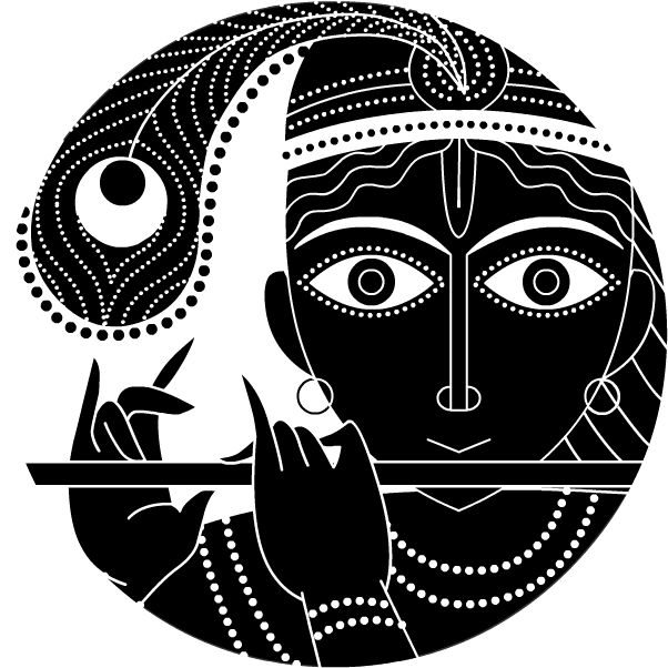 Download Png Black And White Download The Ten Avatars Of Vishnu - Radha Krishna  Images Black And White PNG Image with No Background 