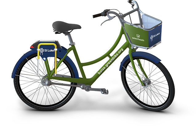 Socialbicycles Bike - Boise Bike Rental (637x410), Png Download