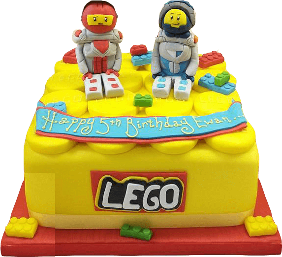 Lego Cake Png Graphic Library Library Lego Birthday Cake Transparent