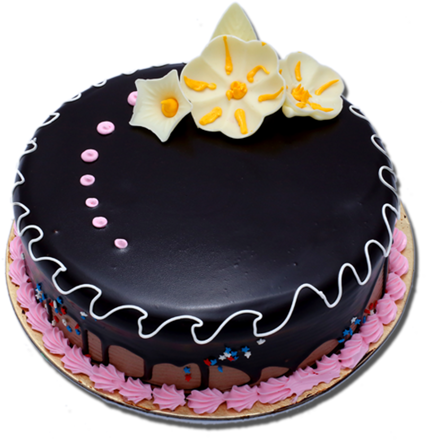 Classic Chocolate Cake - Cake Bd - Free Transparent PNG Download - PNGkey