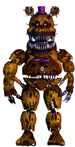 Nightmare Fredbear Full Body Thankyou Image - Five Nights At Freddy's ...