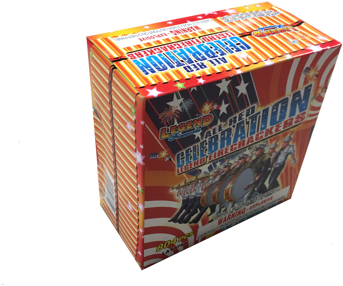 Download All Red Celebration Firecrackers - Box PNG Image with No ...