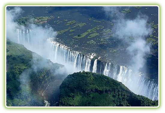 Download Victoria Falls - Largest Waterfall Africa PNG Image with No ...