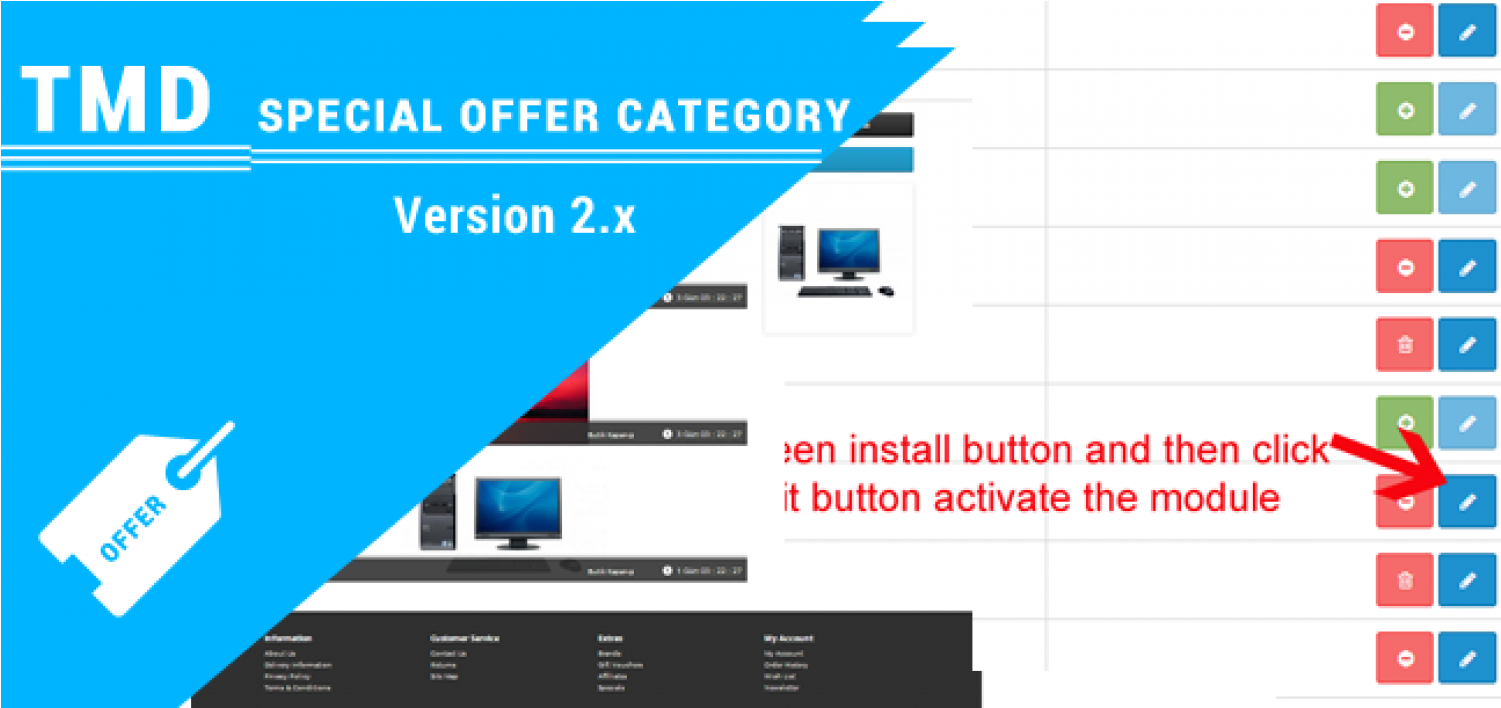 Special Offer Category - Opencart (1500x1000), Png Download