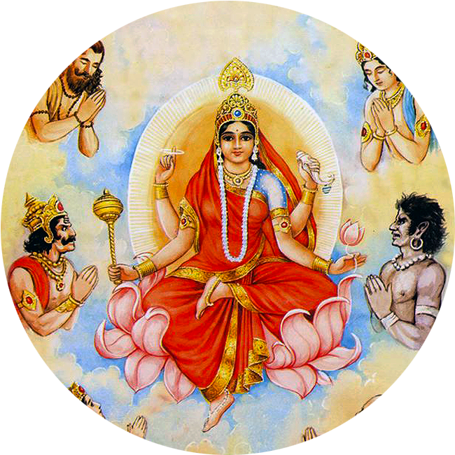 Download Devi Siddhidatri - Maa Siddhidatri PNG Image with No ...