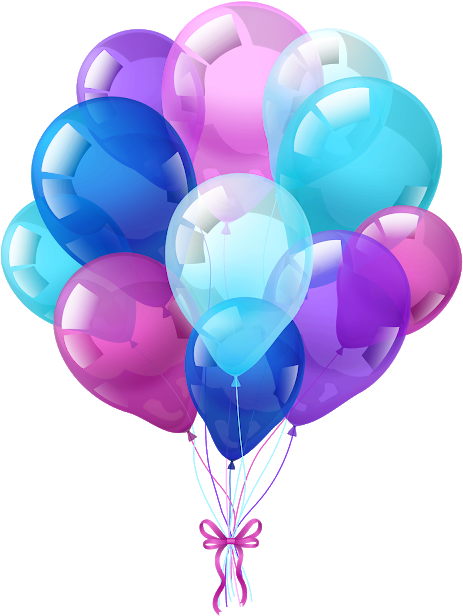 Download Birthday Belloons Images Png - Party Balloon Png Image With No 