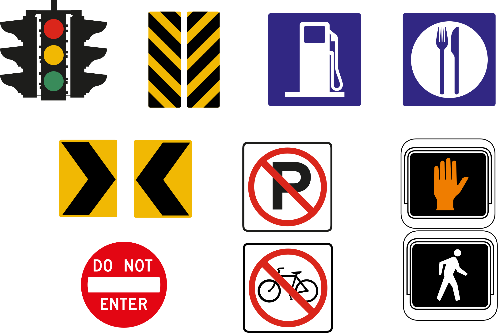 Download This Free Icons Png Design Of Road Signs Icon Set Png Image With No Background Pngkey Com
