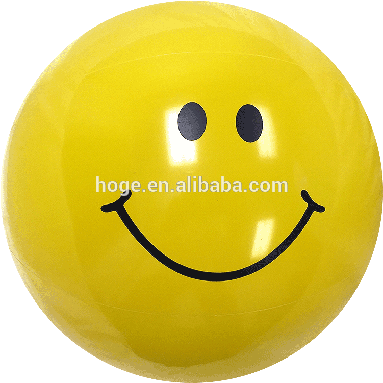 16'' Smiley Face Beach Balls - Ball - Free Transparent PNG Download ...