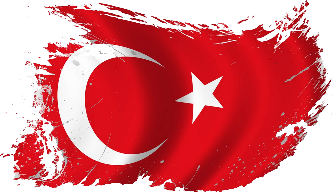 Kandil İşte Budur - Ipad Turkey Flag (1067x618), Png Download