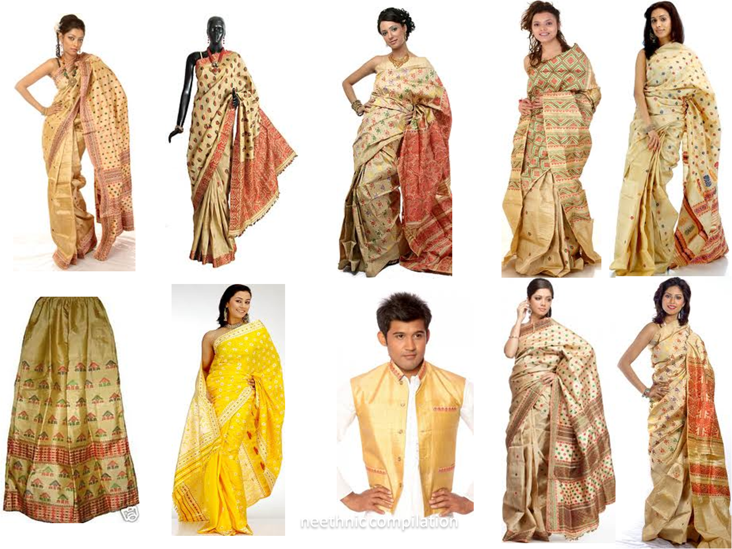 Download B) Assam Silk (pat - Mekhela Chadar & Saree) - Assamese ...