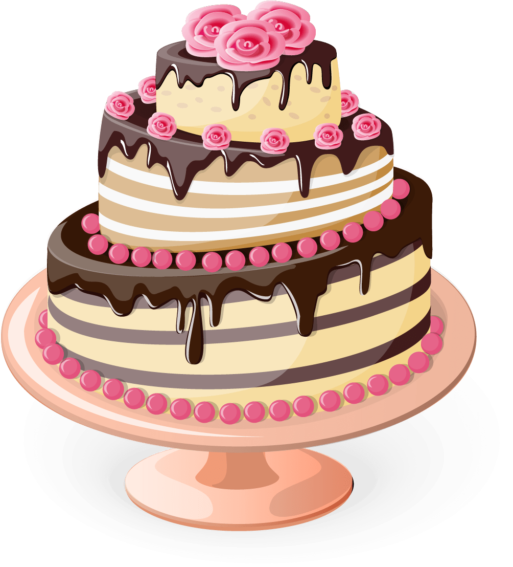 birthday cake vector png