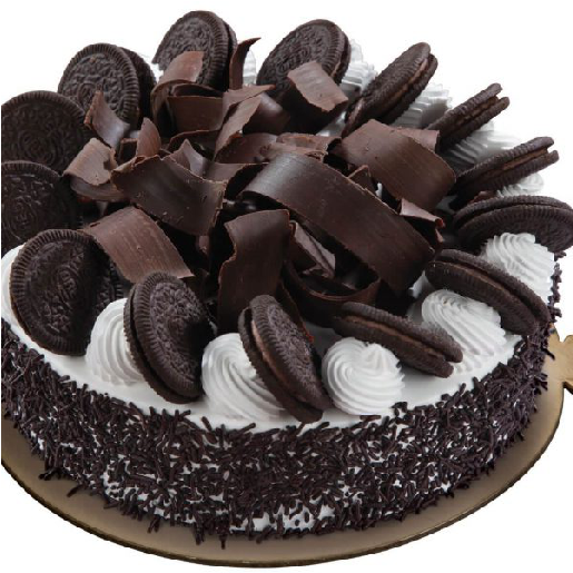 Download Rich Oreo Cake - کیک خامه ای شکلاتی PNG Image with No ...