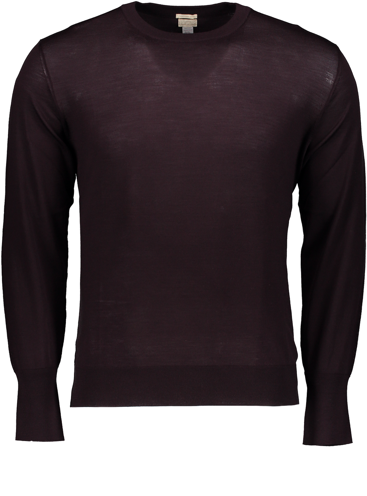 Wool Crewneck Burgundy - Sweatshirt (1280x1920), Png Download
