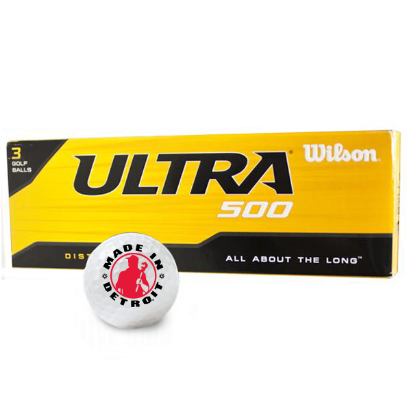 Download Golf Ball Sleeve Wilson Ultra 500 Distance Photo Golf Balls White Png Image With No 6592