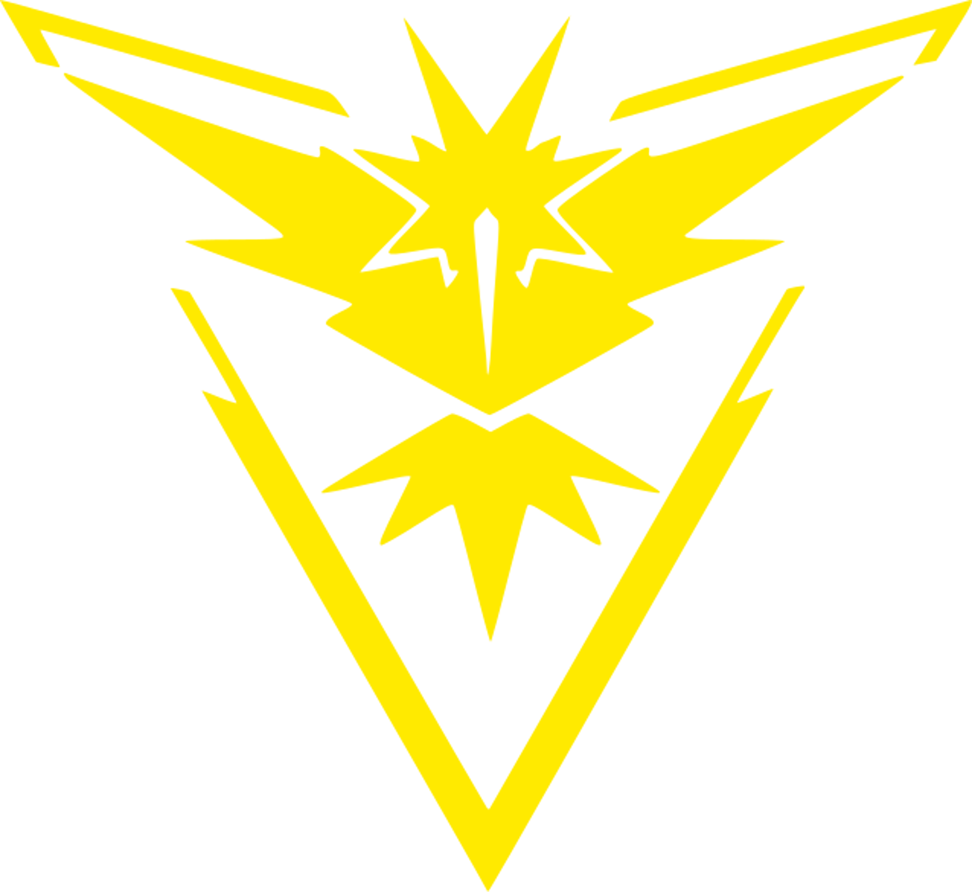 Download Bamfdecals Team Instinct Symbol Logo Pokemon Go Faction Png Image With No Background Pngkey Com