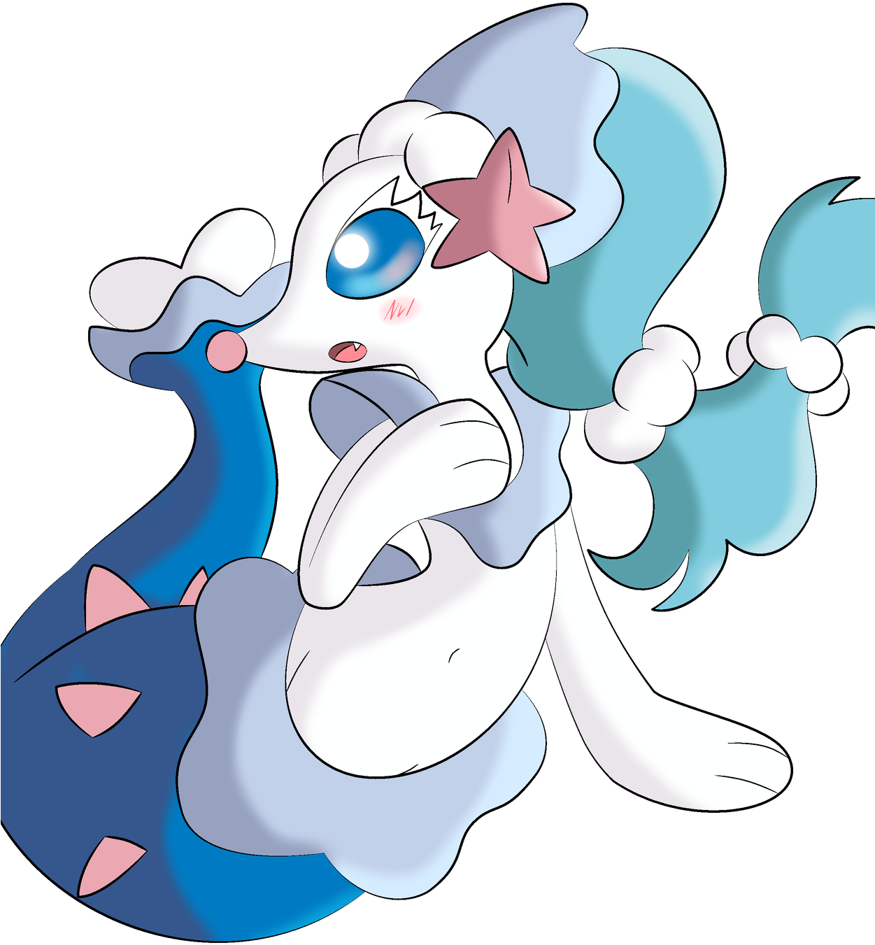 Download Primarina - Digital Art PNG Image with No Background - PNGkey.com