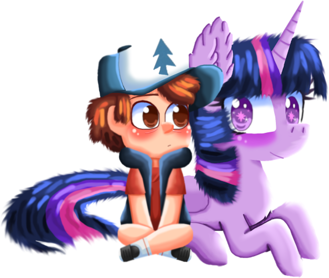 Polishcrossoverfan, Crossover, Diplight, Dipper Pines, - Cartoon - Free ...