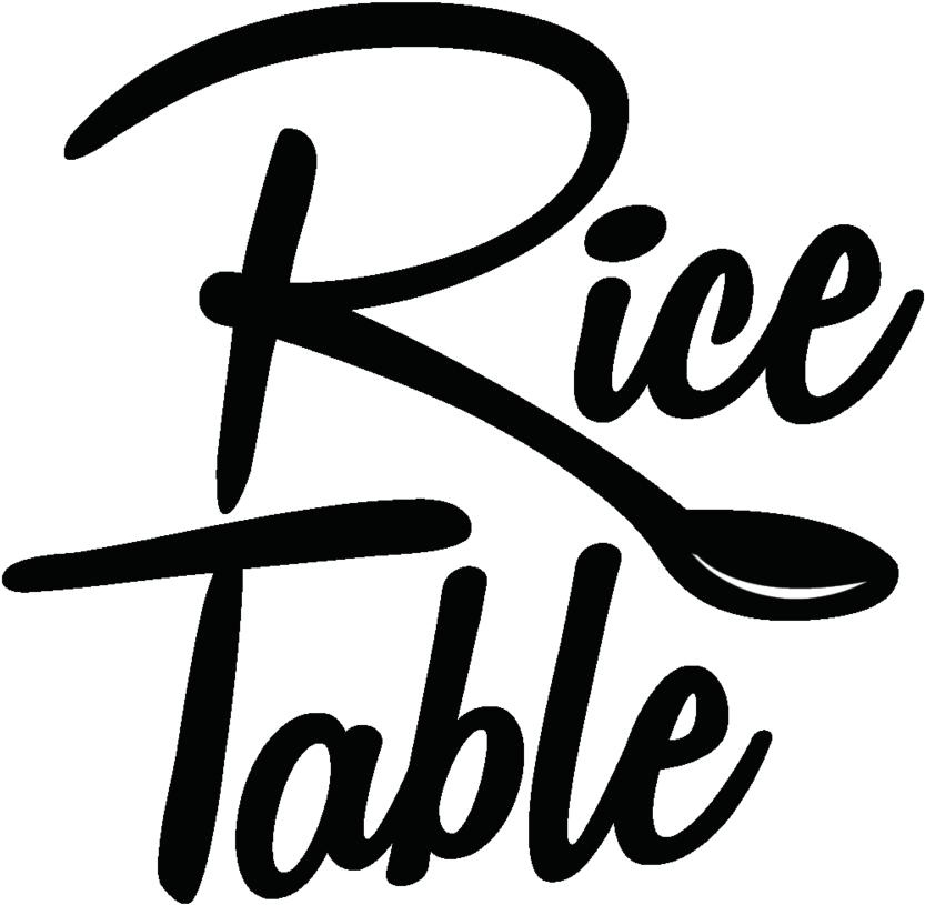 Rice Table Logo - Calligraphy (1000x1000), Png Download