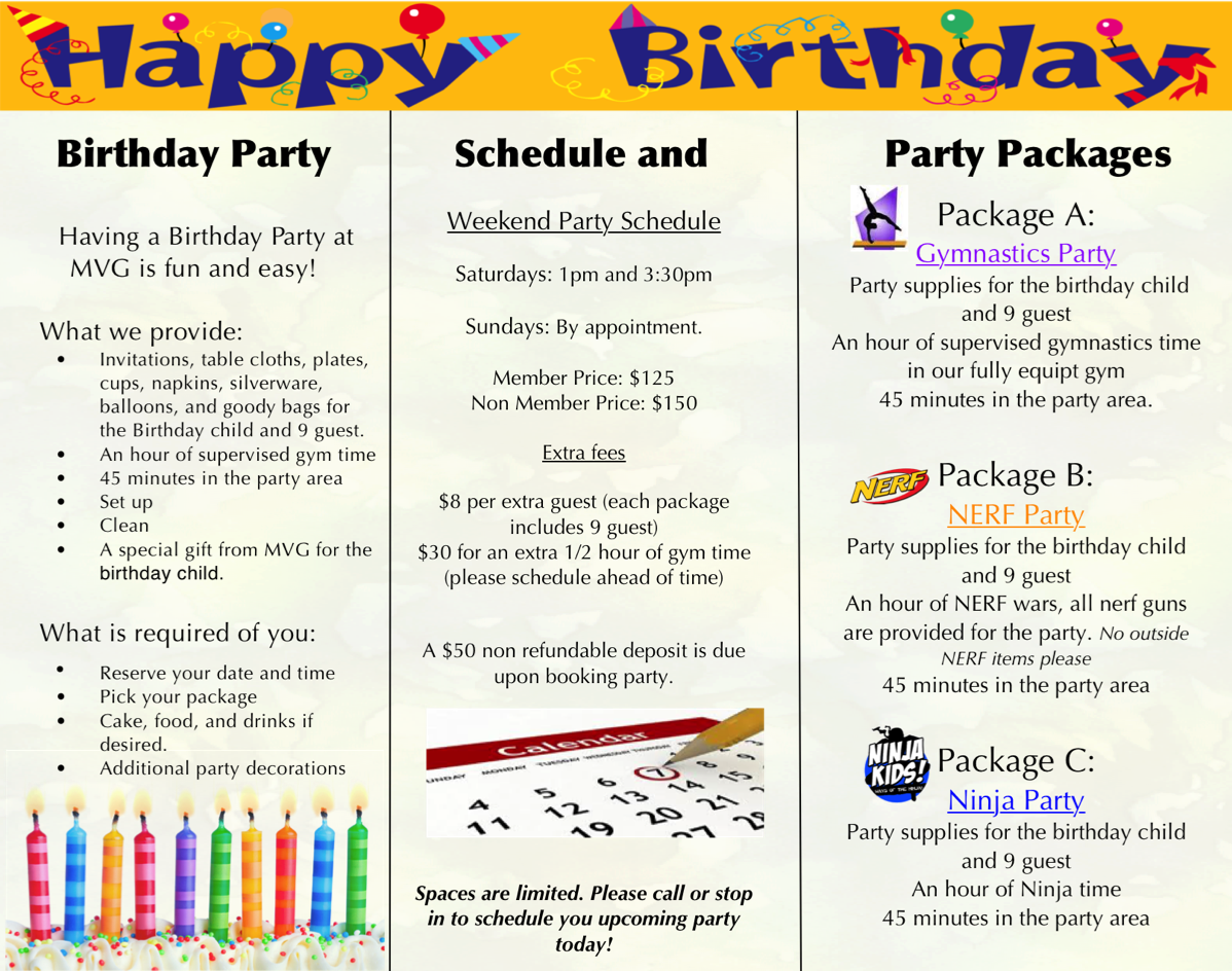 Enrollment Form Wish Time! Happy Birthday Card Quantity(25) Free