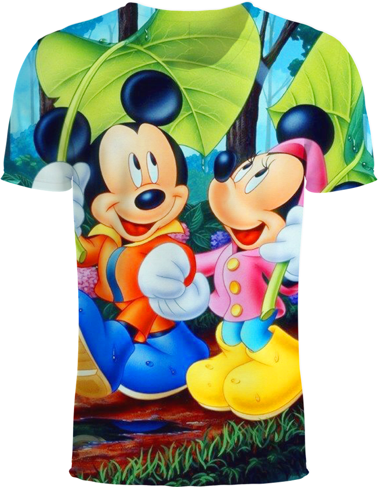 Download Anime Mickey Minnie Mouse 3d T Shirt Disney Wallpapers