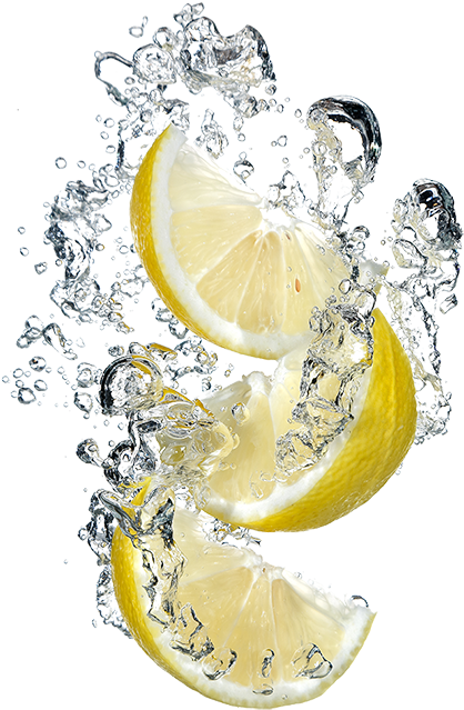 Lemon Fruit Splashing In Water - Lemon - Free Transparent PNG Download