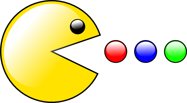 Original Png Clip Art File Pacman Svg Images Downloading (600x332), Png Download