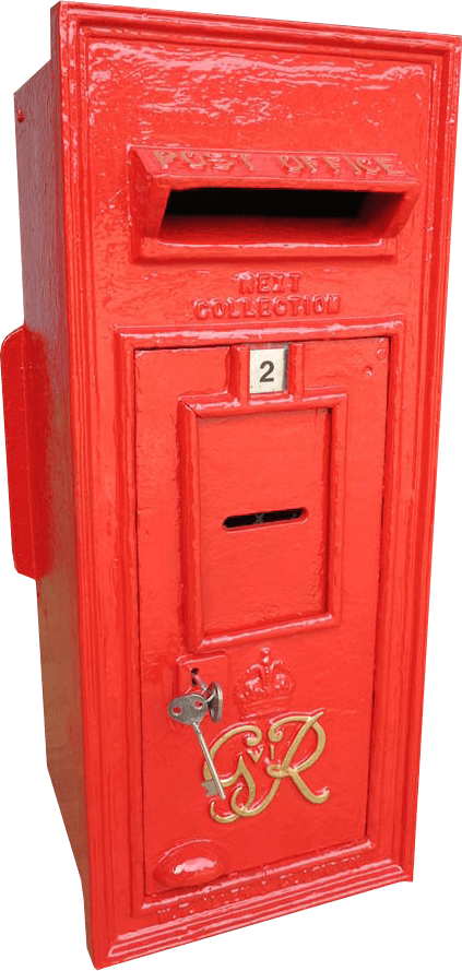 Download Ukaa George 6th Wall Mounted Post Box PNG Image with No ...