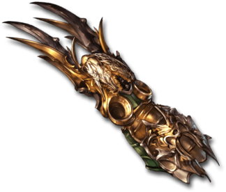 Huanglong Gauntlet - Gauntlet Claw Anime Weapons - Free Transparent PNG ...