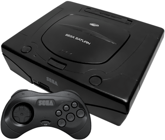 Sega Saturn V2 - Sega Saturn Style Control Pad (black) - Free ...