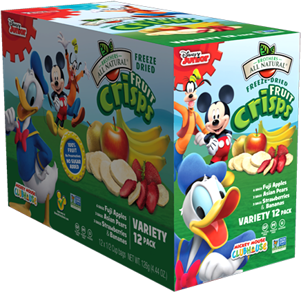 Download Brothers All Natural Mickey Mouse Variety Fruit - Brothers-all ...