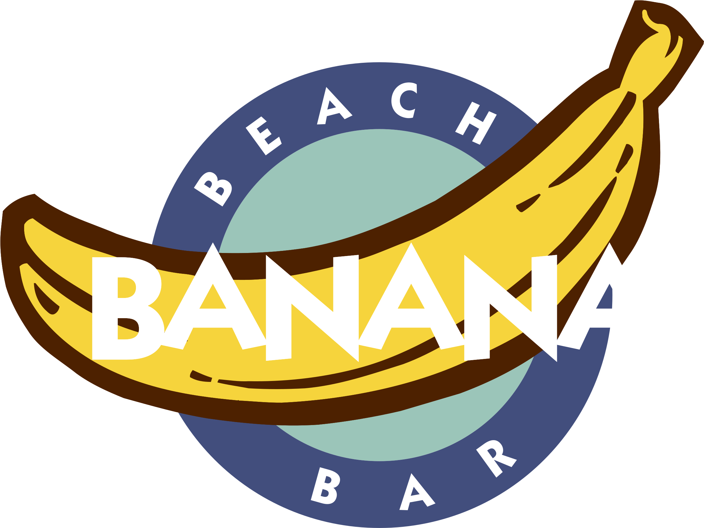 Banana Beach Bar Logo Png Transparent - Pf Beautiful Girl Badges ...