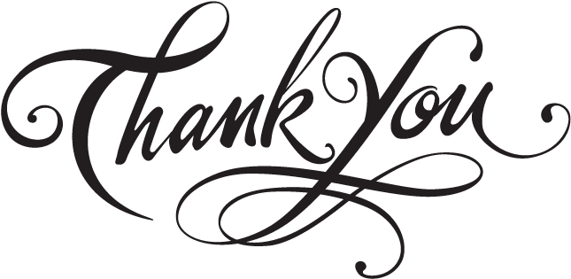Download Thank You With Transparent Background PNG Image with No ...
