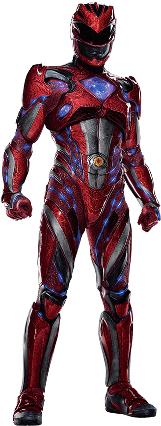 Pr17-red - Power Rangers Movie Red Ranger - Free Transparent PNG ...