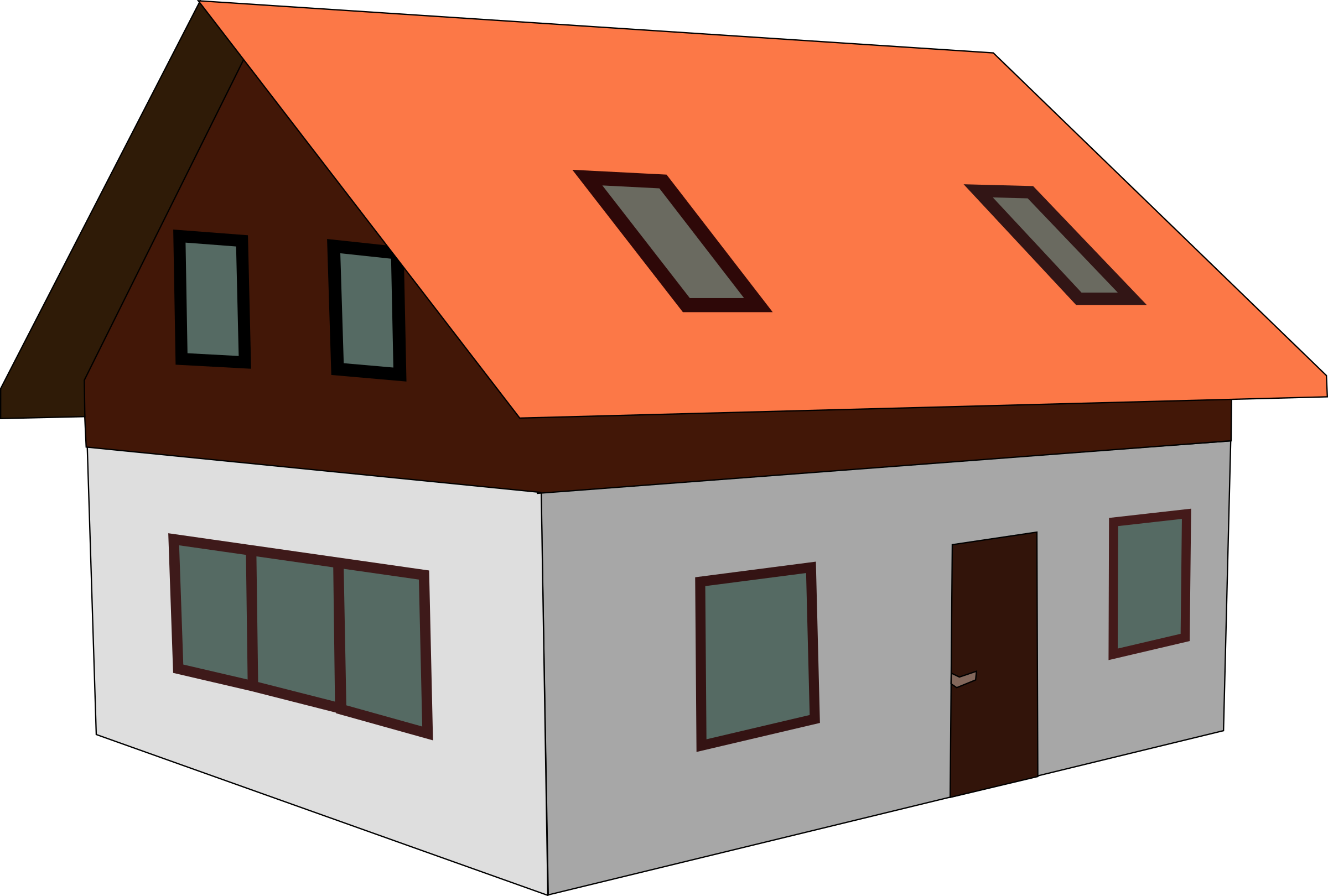 Vector House - Home Clipart - Free Transparent PNG Download - PNGkey