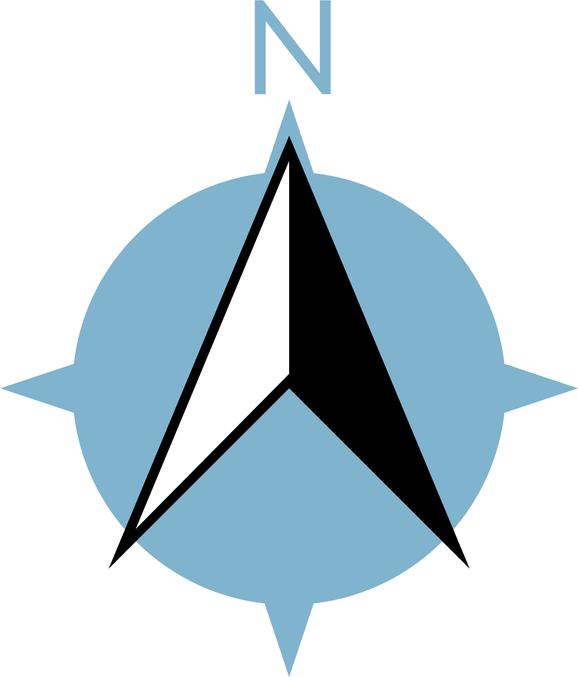 Open - Compass Icon North - Free Transparent PNG Download - PNGkey