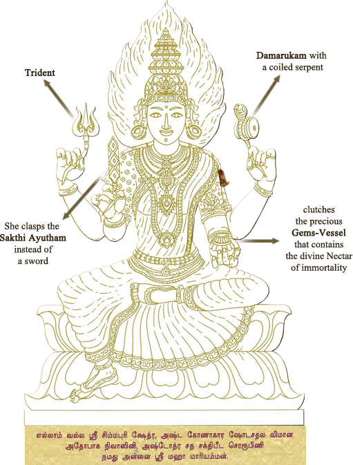 Download She Is Surrounded By The 27 Invisible Karbavarna Deva Maha Mariamman Png Image With No Background Pngkey Com