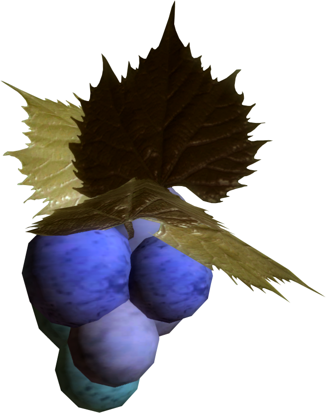 Jazbay Grapes Skyrim - Skyrim Grapes (655x830), Png Download