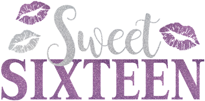 Download Sweet Sixteen Sweet Sixteen Birthday Party Girl Sweet 16 Png Png Image With No